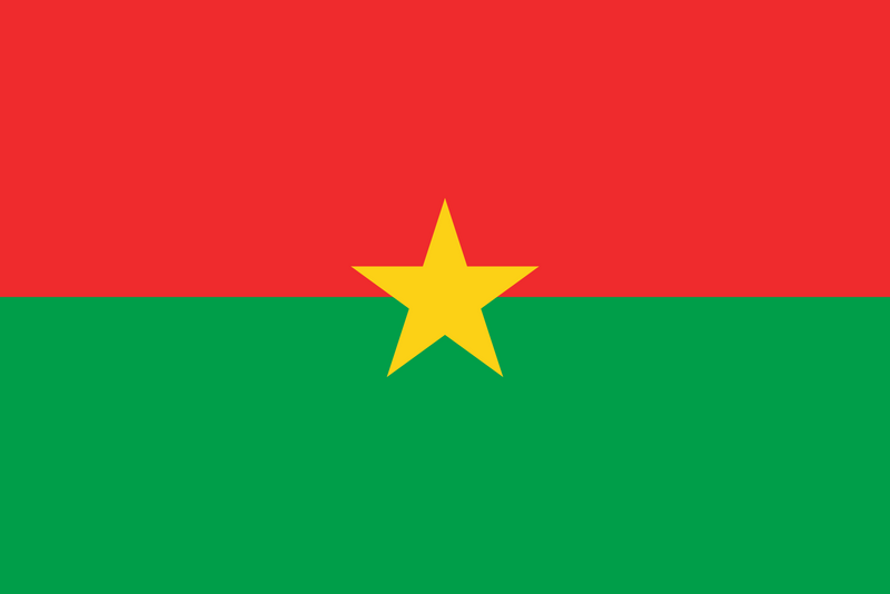 Burkina Faso Flag 3x5ft Poly