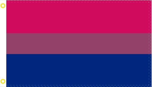 Bisexual Pride 3'X5' Flag ROUGH TEX® 100D