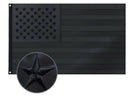 U.S.A. American 3'x5' USA Blackout Embroidered Stars All Sewn Stripes 3'X5' Flag Rough Tex® Nylon