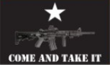 Black Tactical AR 2'x3' Flag ROUGH TEX® 100D