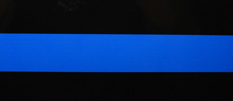 POLICE THIN BLUE LINE FLAG 2.5X4 100D Sleeve House Flag