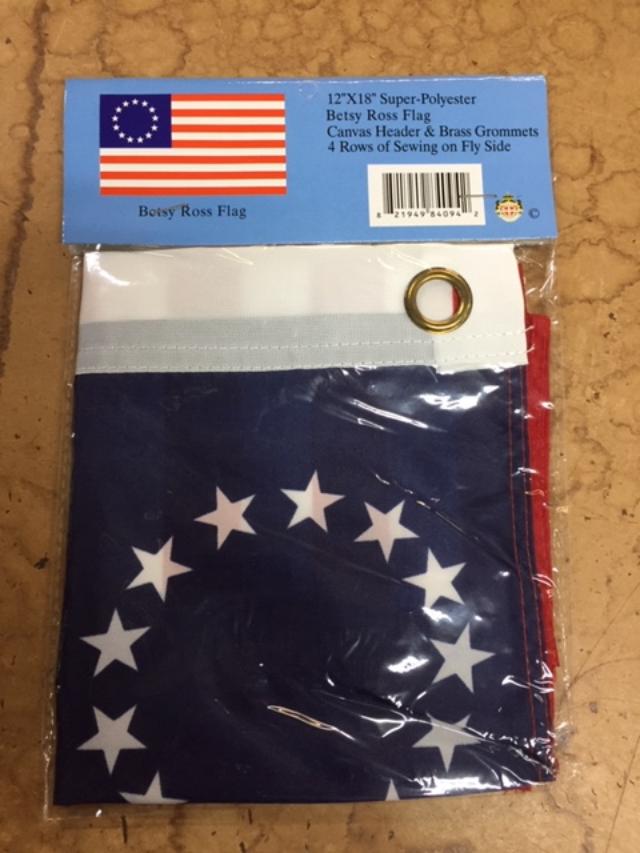 Betsy Ross 12x18 Inches Early American Revolution Boat Flags Rough Tex ®