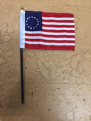 Betsy Ross 4x6 Inch Stick Desk Flags