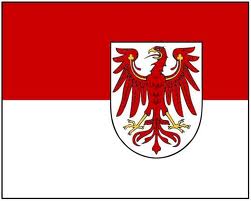 Brandenburg Germany Flag 3x5ft 100D