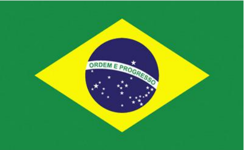 Brazil 3'X5' Flag Rough Tex® 100D