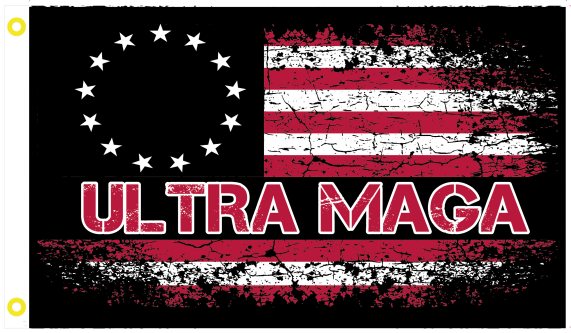Betsy Ross Ultra MAGA 3'x5' Flag 100D