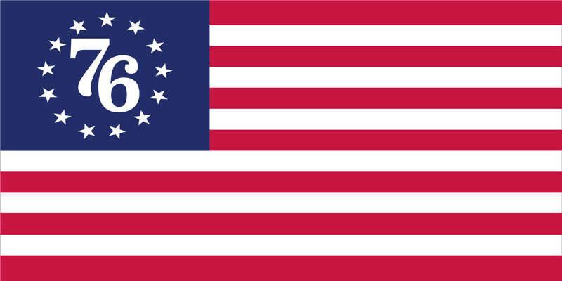 2X3 FEET 76 FLAG ROUGH TEX 100D '76 Betsy Ross 76 America 1776 Official