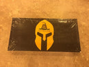 OFFICIAL BLACK TACTICAL GADSDEN SHIELD MOLON LABE WARRIOR BUMPER STICKER PACK OF 50 BUMPER STICKERS MADE IN USA WHOLESALE BY THE PACK OF 50! DONT TREAD ON ME
