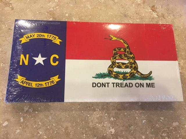 NORTH CAROLINA GADSDEN NC FLAG BUMPER STICKER PACK OF 50 BUMPER STICKE