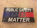 1st Responder PUBLIC SAFETY LIVES MATTER BLUE RED LINE POLICE FIRE Pack Of 50
