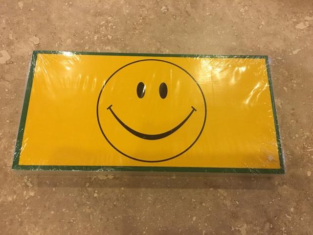 SMILEY FACE OFFICIAL BUMPER STICKER PACK OF 50 BUMPER STICKERS MADE IN USA WHOLESALE BY THE PACK OF 50!