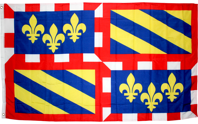 Burgundy France Flag 3x5ft 100D