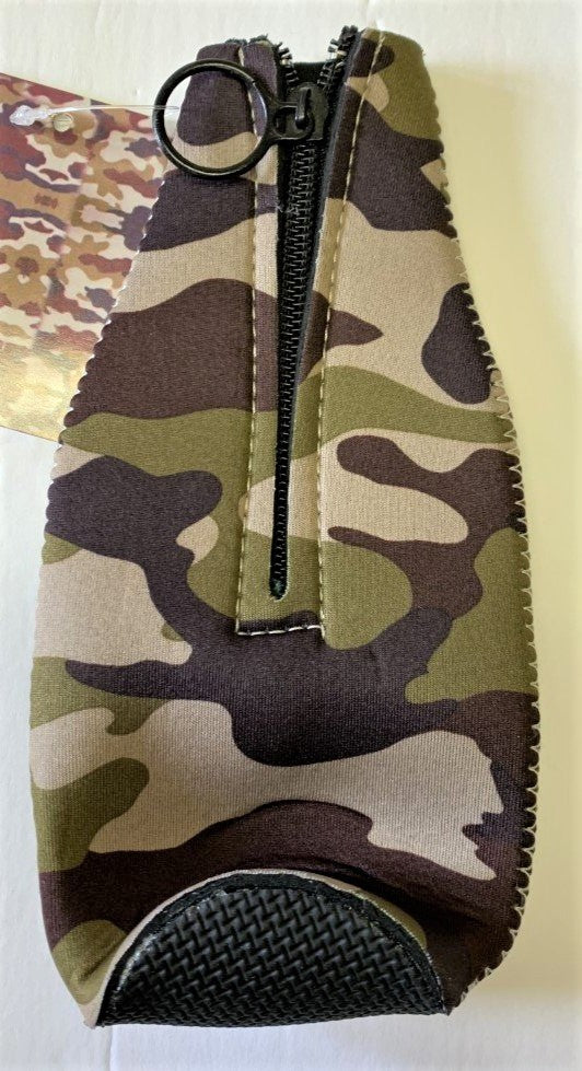 Woodland Camo Neoprene Bottle Jacket Drink Koozie Rough Tex®