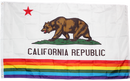 California Rainbow 3'x5' polyester