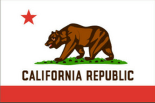 California Republic 3'X5' Flag Rough Tex® 68D Nylon