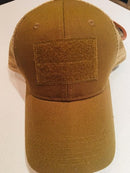 COYOTE MESH OPERATORS PROFESSIONAL CAPS 100% COTTON