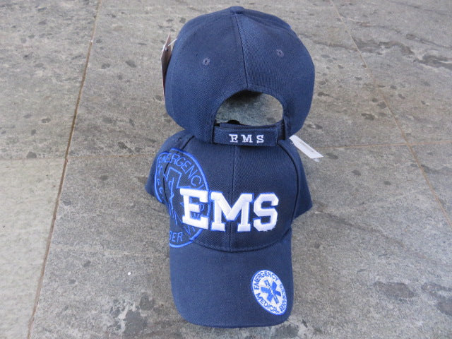 EMS Blue Embroidered Theme Cap