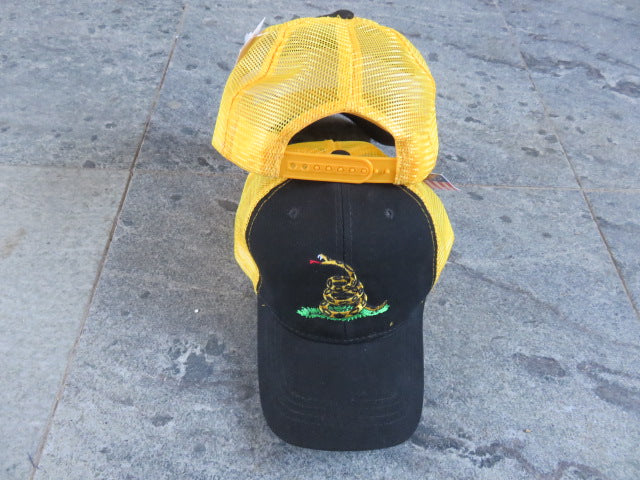 Gadsden Rattlesnake Trucker Style Embroidered Cap