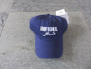 INFIDEL HAT BLUE NAVY 100% COTTON CAP WAR ON TERROR