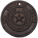 Cast Iron Texas Seal Round