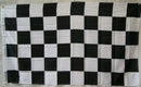 Black and White Checkered Flag 3x5ft 100D