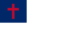 Christian 3'x5' polyester flag