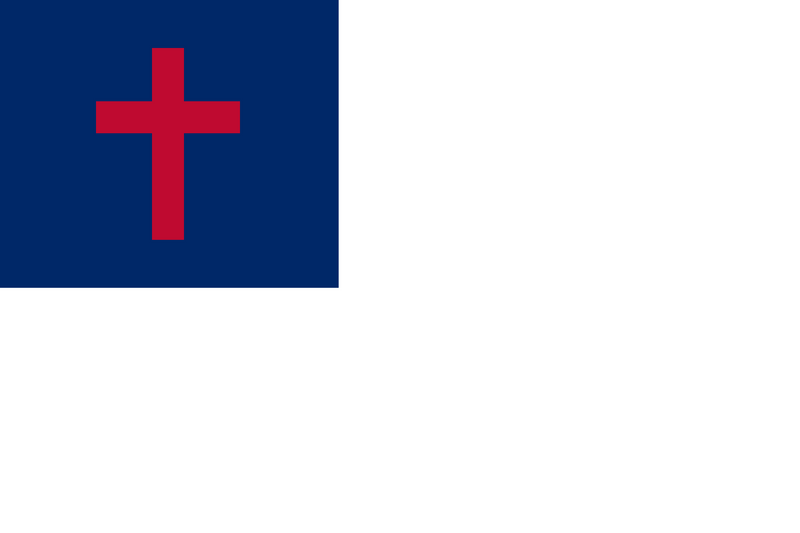 Christian 3'x5' polyester flag