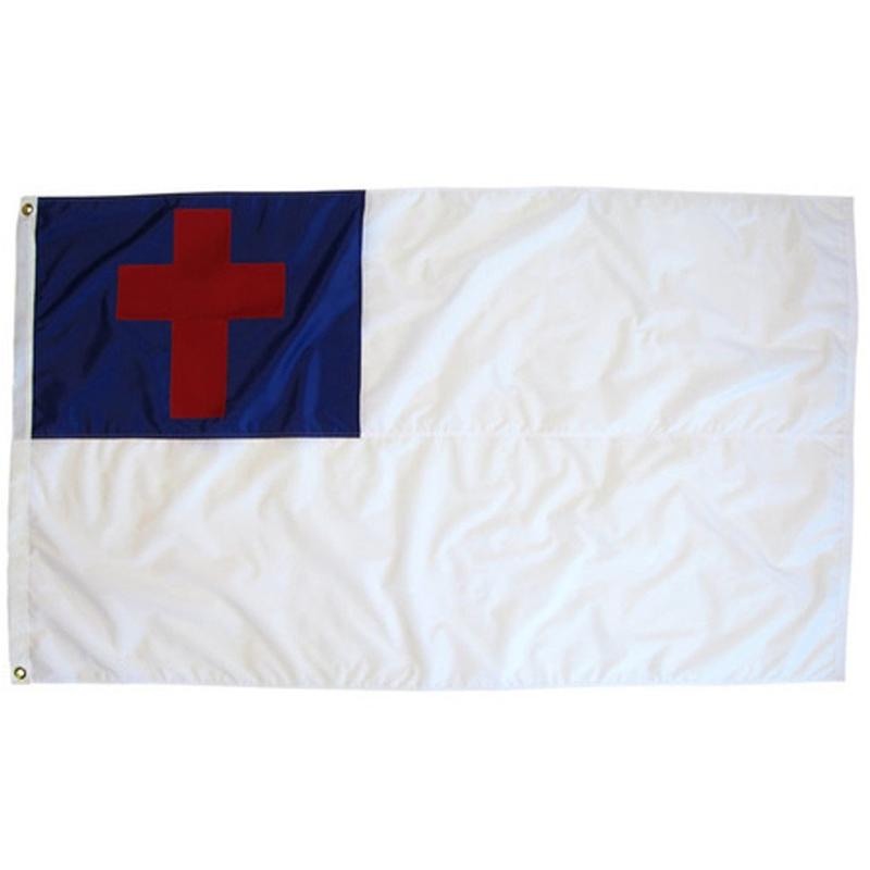 Christian 3x5 Feet Flag 100D Rough Tex Religious Collection
