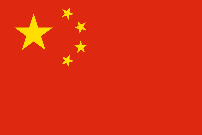 China Flag 2x3ft Poly