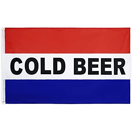 Cold Beer 3x5 Business Flag 3'x5'
