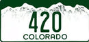 420 Colorado 3'x5' Flag 100D