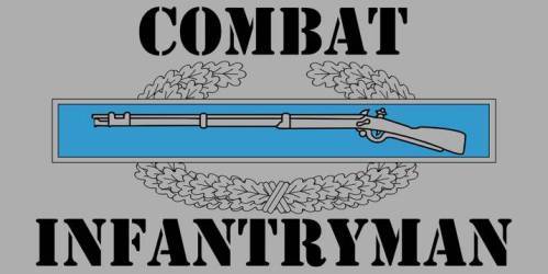 Combat Infantryman Bumper Sticker