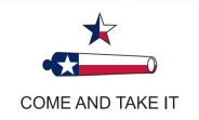 Texas (Come & Take It) 3'X5' Flag ROUGH TEX® 100D Gonzales
