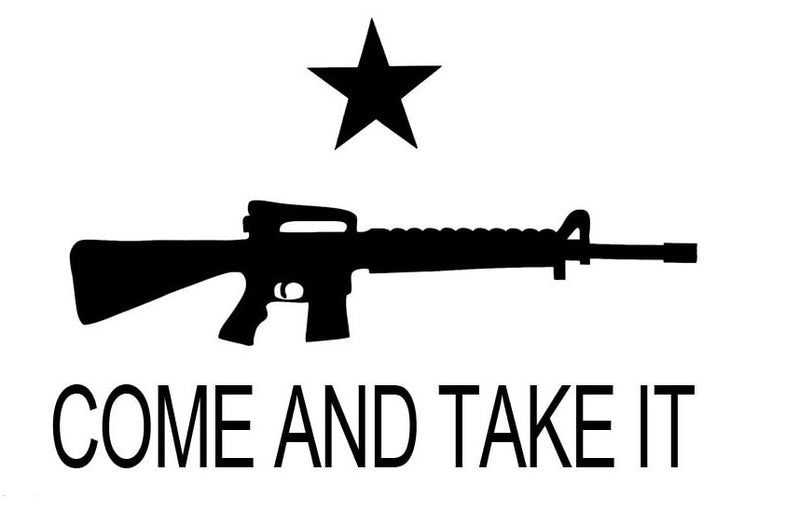Come and take it Rifle Flag 3'x5' 68D