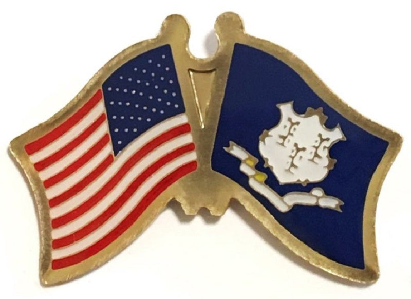 USA Connecticut Lapel Pin