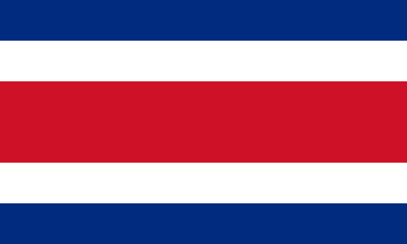 Costa Rica Flag 2x3 Feet