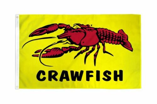 Crawfish 3'x5' Flag ROUGH TEX® 68D Nylon