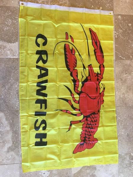 Crawfish Business 3'x5' 100D Flag Rough Tex ®