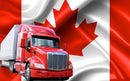Canadian Trucker Canada Truck Bumper Sticker Made in USA