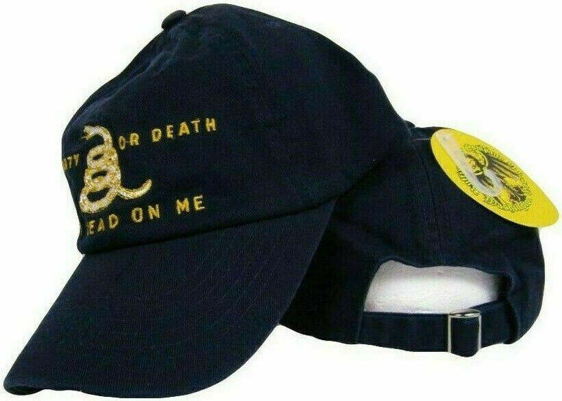 GADSDEN Liberty or Death Navy Blue CAP / HAT Culpeper