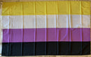 Non Binary Flag 100D Rough Tex ® 3x5