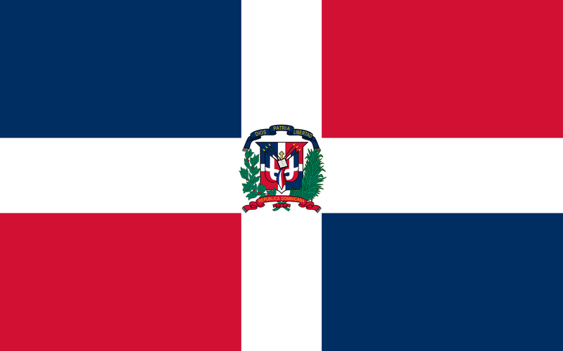 Dominican Republic Flag 3x5ft Poly