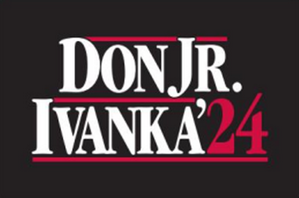 Don Jr. Ivanka 2024 3'X5' Flag Rough Tex® 100D