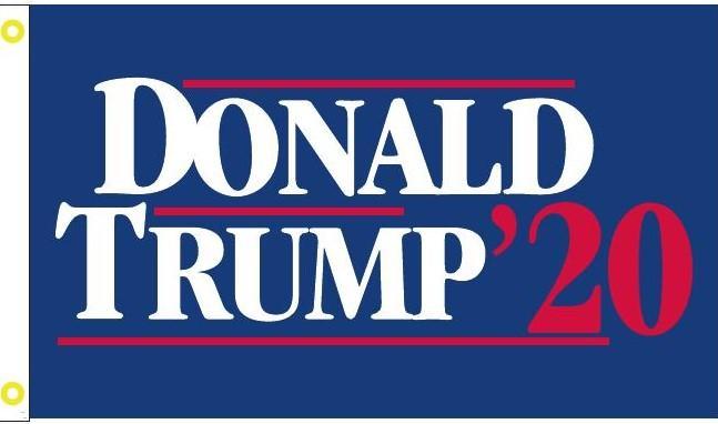 Donald Trump '20 12"x18" Flag ROUGH TEX® 100D