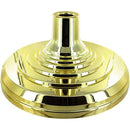 Gold Base One Hole Desk Set Bases For 1 4"x6" Stick Flags