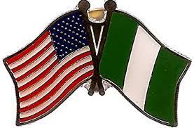 USA Nigeria Lapel Pin