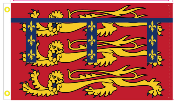Duchy of Lancaster 3'x5' Flag 100D UK Royal
