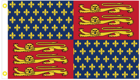 England Royal 1411 3'X5' Flag Rough Tex® 100D