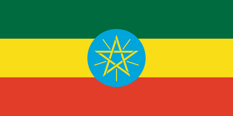 Ethiopia Flag 3x5ft Poly