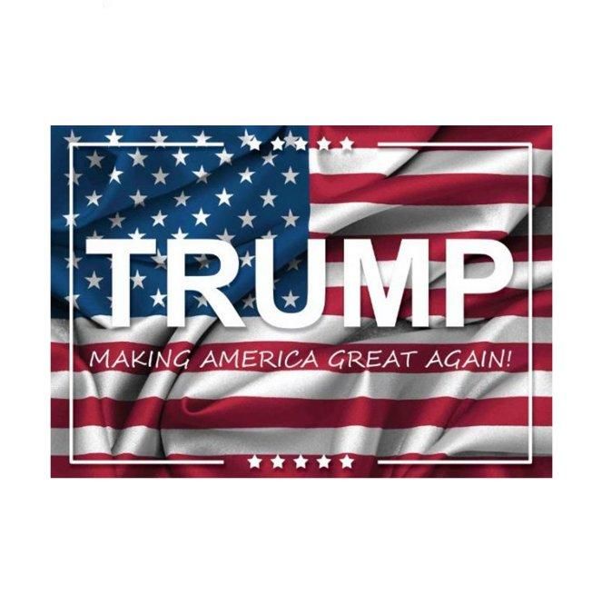 2 Pack of Trump (Make America Great Again) 3'X5' Flags ROUGH TEX® 68D